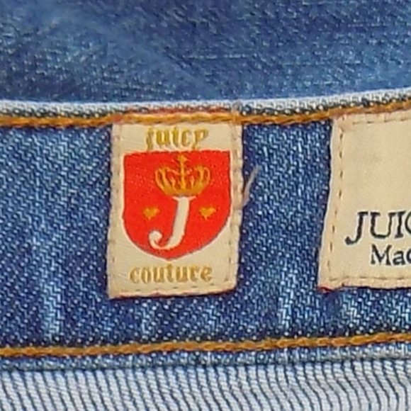 Vintage Juicy Couture Denim Capri Jeans Size 29 - Picture 7 of 13